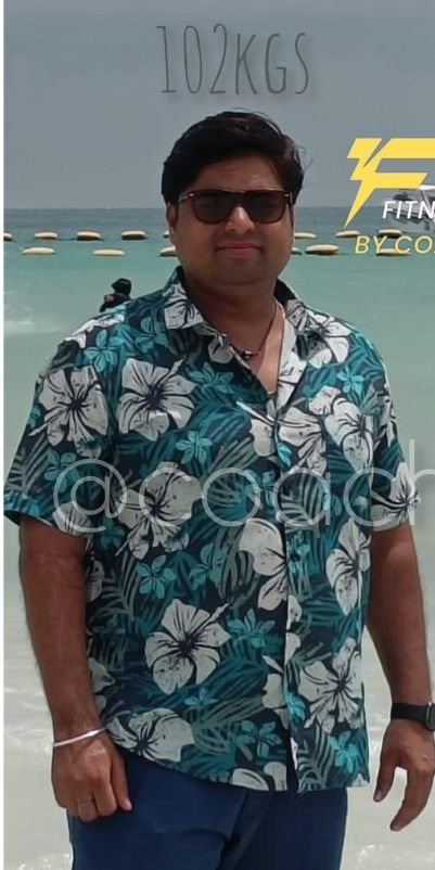 Rushi Mahajan before transformation